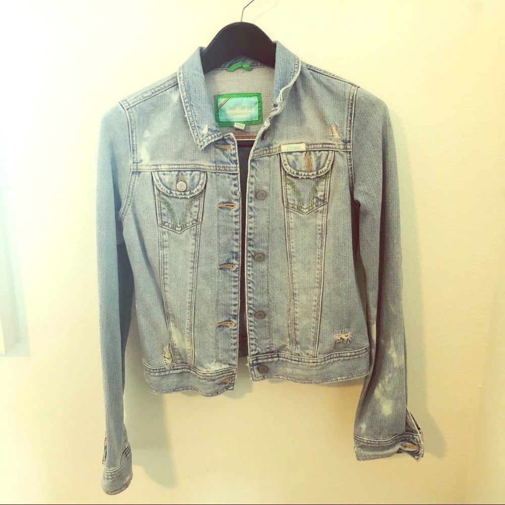 Jean Jacket- Hollister Co.  like New- Size M